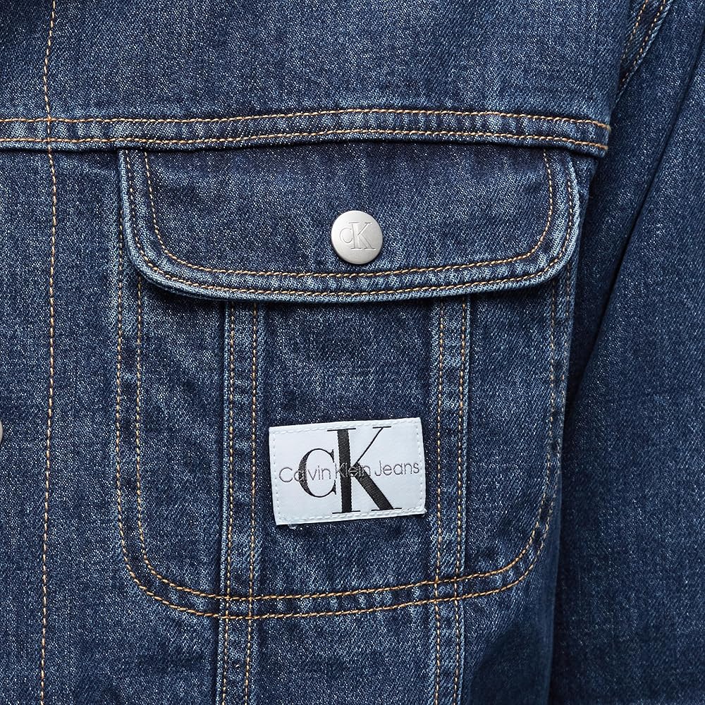 【新品】カルバンクライン デニムジャケット アメカジ Calvin Klein CK カルバンクライン デニムジャケット メンズXL